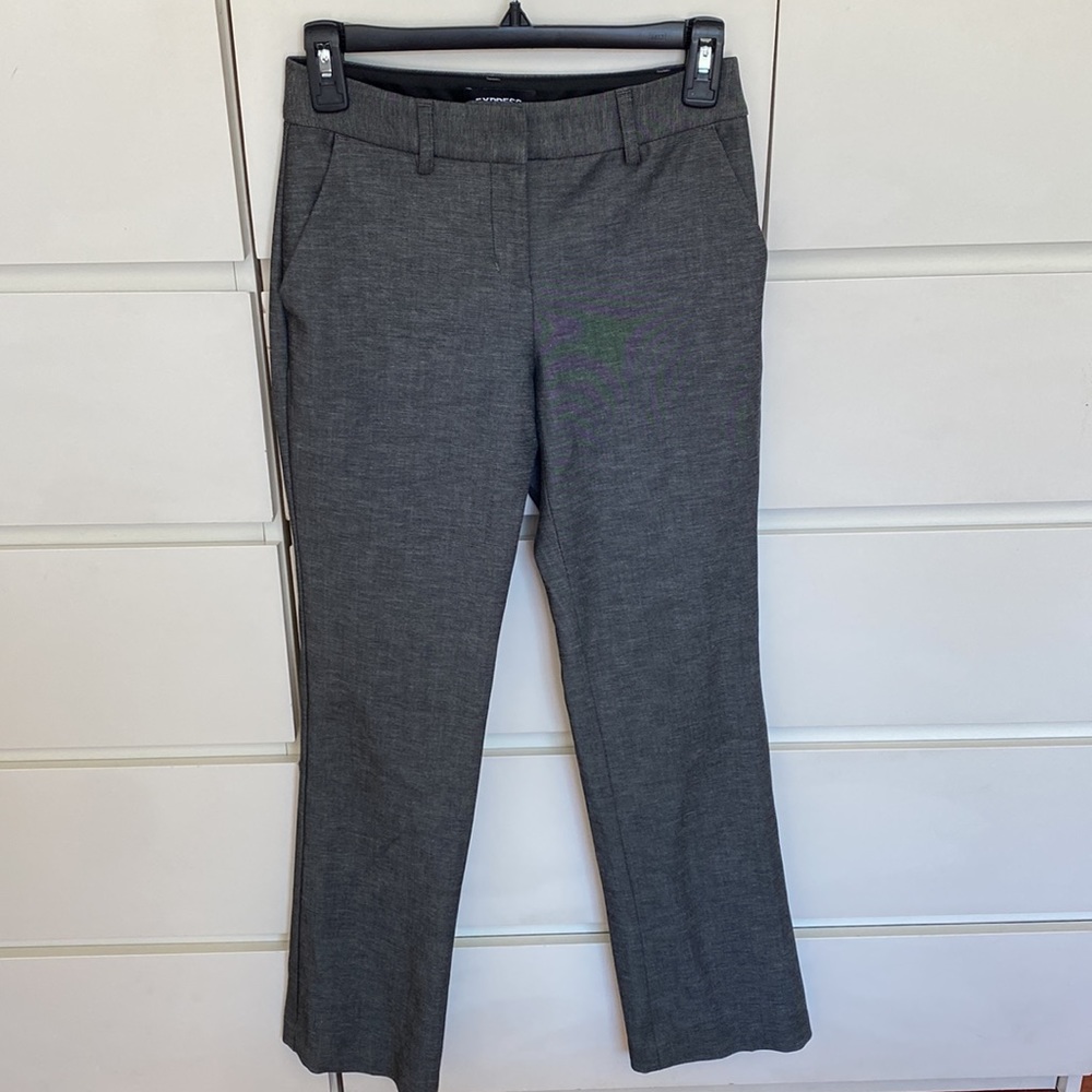 Express | Stretch Columnist Barely Boot Mid Rise … - image 1